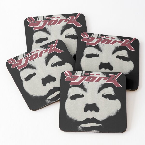 Item preview, Bjork Homogenic Vintage Face Logo (White) designed and sold by bailajewell0.