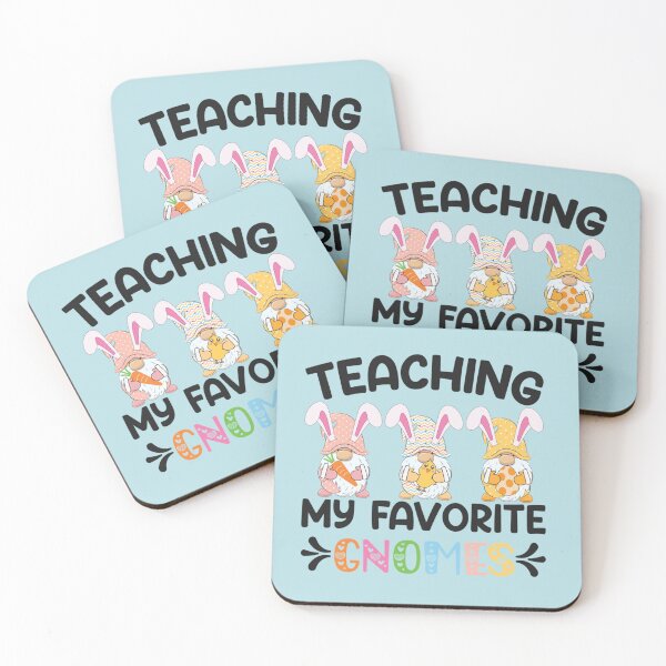 Item preview, Cute Teaching My Favorite Gnomes Happy Easter Day Teacher   designed and sold by mclelandpung.