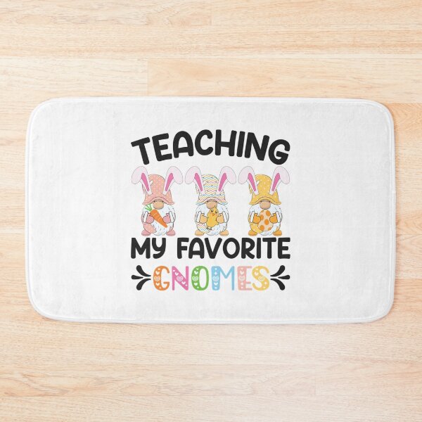 Item preview, Cute Teaching My Favorite Gnomes Happy Easter Day Teacher   designed and sold by mclelandpung.