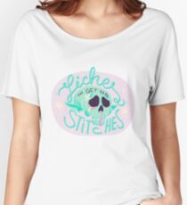 Lichs bekommen Stiche Baggyfit T-Shirt