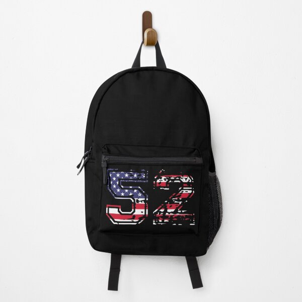 Item preview, 52 American football number USA fifty-two designed and sold by Proud Pro Gifts.