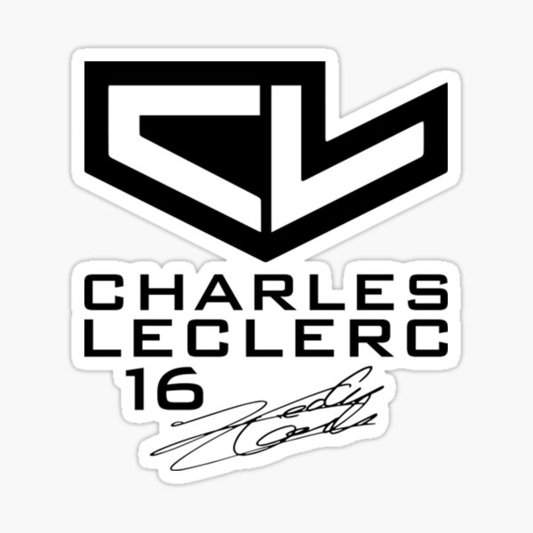 Charles Leclerc Sticker