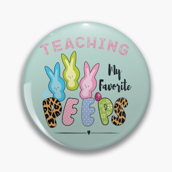 Item preview, Easter Day Teacher Teaching My Favorite Peeps Best Gift for Women Girls   designed and sold by mclelandpung.