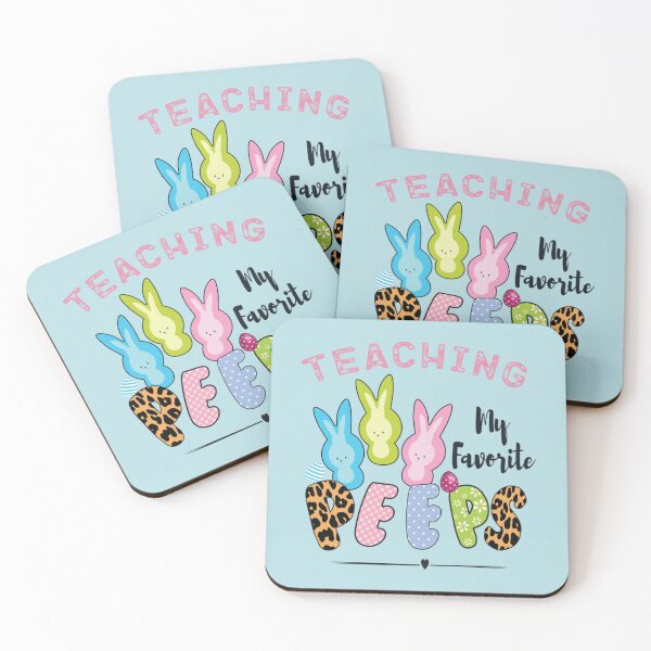 Item preview, Easter Day Teacher Teaching My Favorite Peeps Best Gift for Women Girls   designed and sold by mclelandpung.