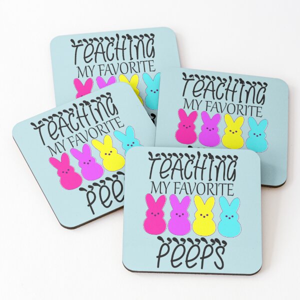 Item preview, Funny Teaching My Favorite Peeps Easter Day 2022 Teacher   designed and sold by mclelandpung.