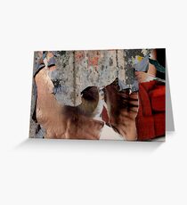 Peeling Greeting Card