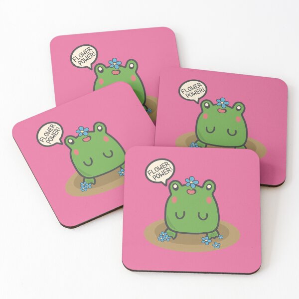 Item preview, Meep The Frog Flower Power!  designed and sold by ZuriAmbessa.