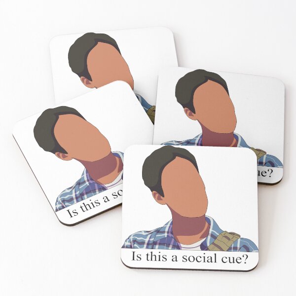 Item preview, “Is this a social cue?” Abed from Community designed and sold by forgetfulem.