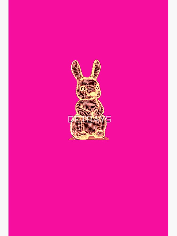 Baseball Bunny in Raspberry