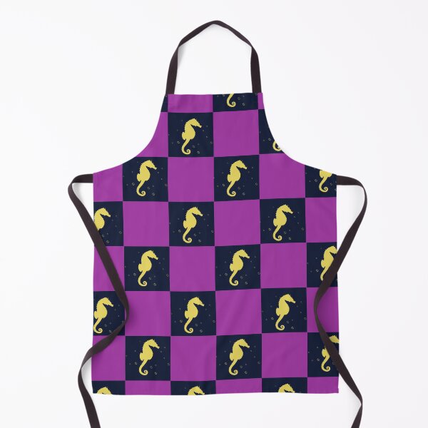 Item preview, Seahorse check pattern  designed and sold by TipTopTapo.