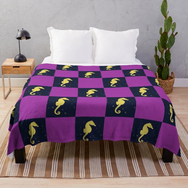 Item preview, Seahorse check pattern  designed and sold by TipTopTapo.