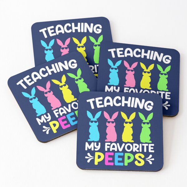 Item preview, Cute Teaching My Favorite Peeps Happy Easter Day Teacher    designed and sold by mclelandpung.