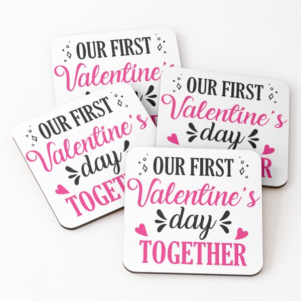 Item preview, Our First Valentine's Day Together  designed and sold by slicksdesigns.