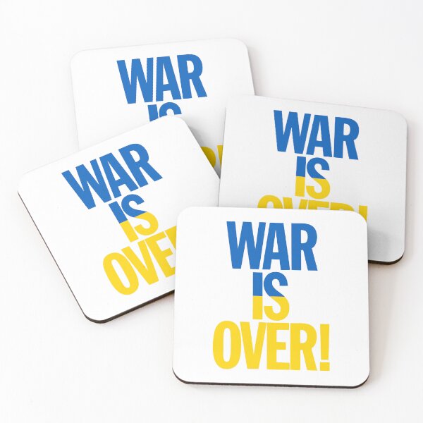 Item preview, WAR IS OVER!-Ukrainian flag color- designed and sold by DRIPPED-STORE.