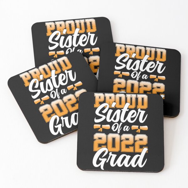 Item preview, Proud Sister Of A Class Of 2022 Grad Graduating Student designed and sold by GravitiTees.