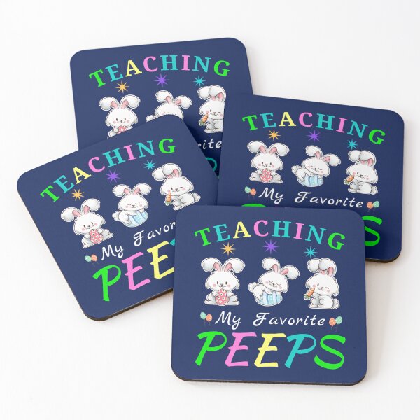 Item preview, Cute Teaching My Favorite Peeps Happy Easter Day Teacher designed and sold by mclelandpung.