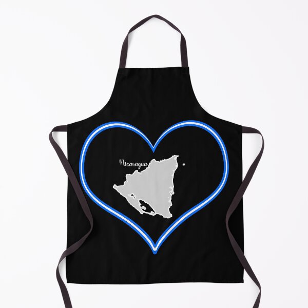 Item preview, Black heart map Nicaragua designed and sold by Astralia.