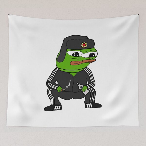 Item preview, Music Vintage Retro Rare Pepe Slav Squat Love You Fans designed and sold by BoHermiston234.