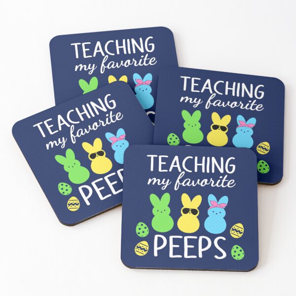 Item preview, Teacher My Favorite Peeps Cute Funny Easter Designs   designed and sold by mclelandpung.