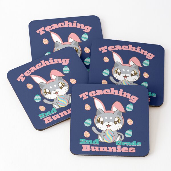 Item preview, Teaching 2nd grade Bunnies Easter,  Easter Teacher cat bunny,  Easter Cute bunny,     designed and sold by mclelandpung.
