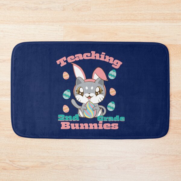 Item preview, Teaching 2nd grade Bunnies Easter,  Easter Teacher cat bunny,  Easter Cute bunny,     designed and sold by mclelandpung.
