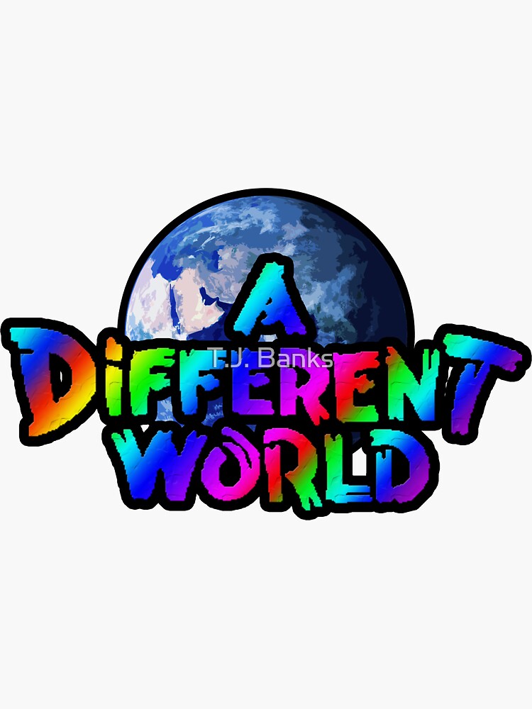 different world ステッカー