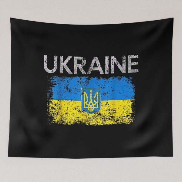 Item preview, Vintage Ukraine Ukrainian Flag Pride Stop War  designed and sold by doriaali.