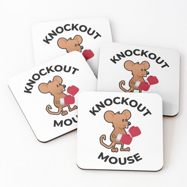 Item preview, Knockout Mouse - Science, Nerd, Geek, Stem, Genetics, Boxing, Microbiology, Molecular Biology designed and sold by jadedscientist.