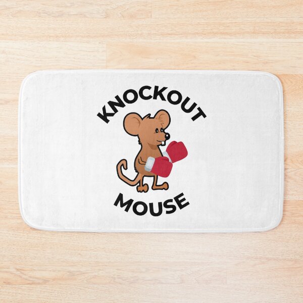Item preview, Knockout Mouse - Science, Nerd, Geek, Stem, Genetics, Boxing, Microbiology, Molecular Biology designed and sold by jadedscientist.