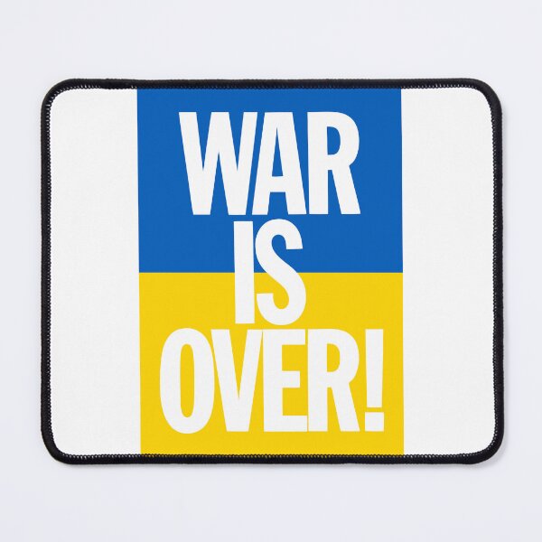 Item preview, WAR IS OVER!-Ukrainian flag color background- designed and sold by DRIPPED-STORE.