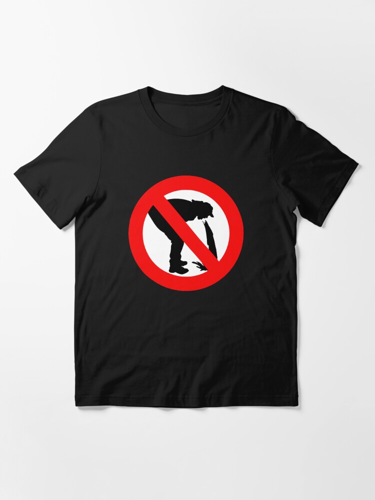 "No Puking Sign" Tshirt by Thelittlelord Redbubble