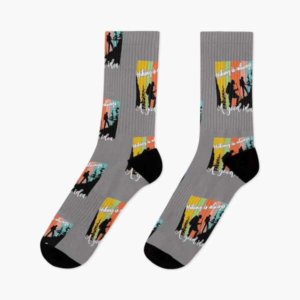 Item preview, Hiking is always A Good idea! designed and sold by Make-My-Fun.