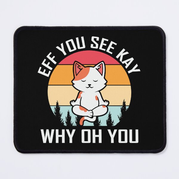 Item preview, Yoga - Eff You Cee Kay Why Oh You designed and sold by Logic72.