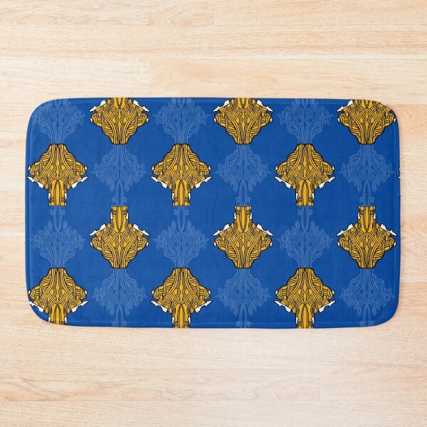 Item preview, Fleur-de-lis Damask - Royal Blue designed and sold by Jasrese.