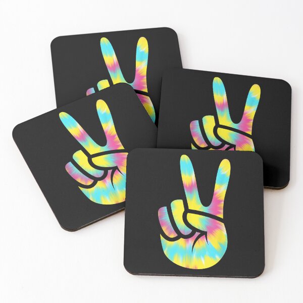Artikelvorschau, Peace Hand Sign Tie Dye für Männer und Frauen entworfen und verkauft von doriaali.