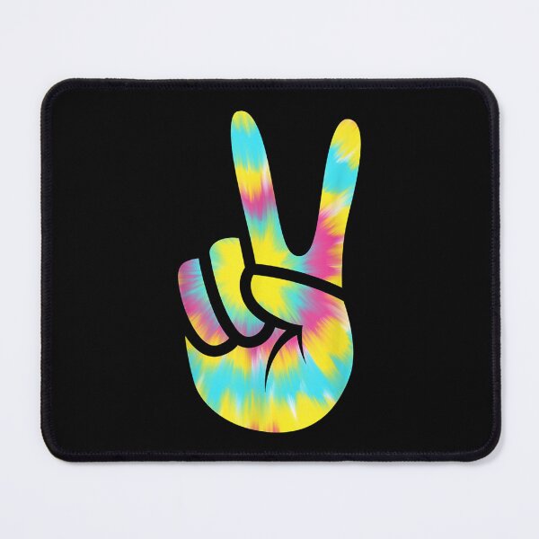 Artikelvorschau, Peace Hand Sign Tie Dye für Männer und Frauen entworfen und verkauft von doriaali.
