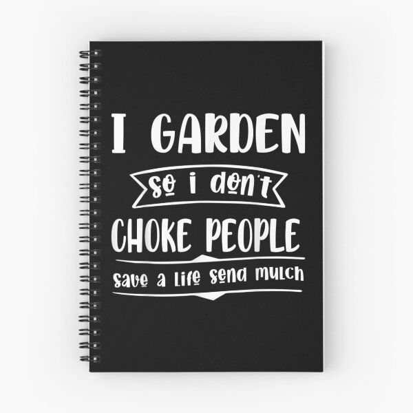Item preview, I Garden So I Don't Choke People Funny Gardening Women  designed and sold by doriaali.