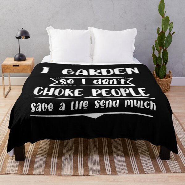 Item preview, I Garden So I Don't Choke People Funny Gardening Women  designed and sold by doriaali.