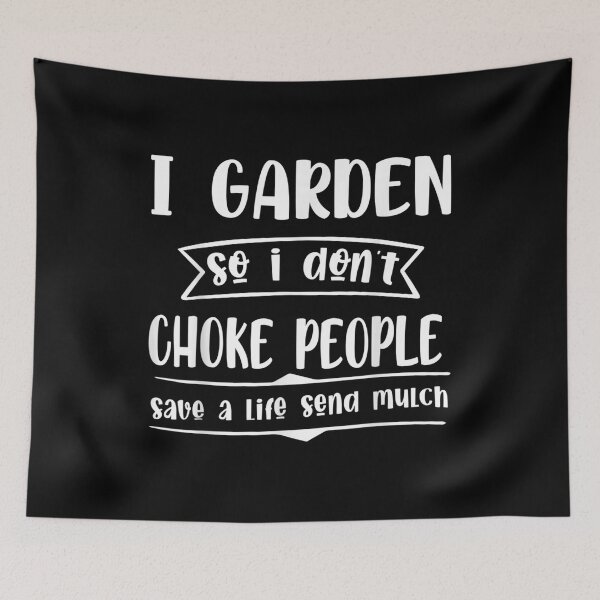 Item preview, I Garden So I Don't Choke People Funny Gardening Women  designed and sold by doriaali.