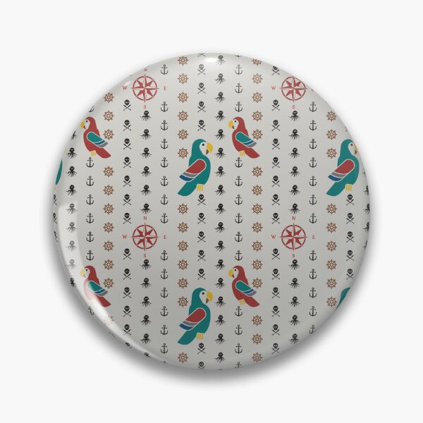 Item preview, Pirates Yarrr! Gray Background designed and sold by Liz Wisdom.
