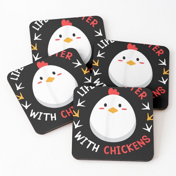 Item preview, Funny Chicken Life is Better Women Men Kids  designed and sold by jaclynenuvia.