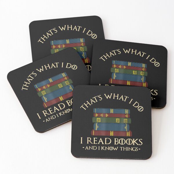 Item preview, That's What I Do I Read Books And I Know Things Reading  designed and sold by doriaali.