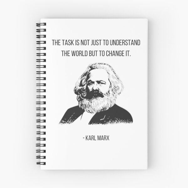Item preview, Karl Marx Quote designed and sold by Momente  Design.
