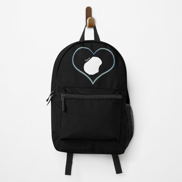 Item preview, Black heart map Nauru designed and sold by Astralia.