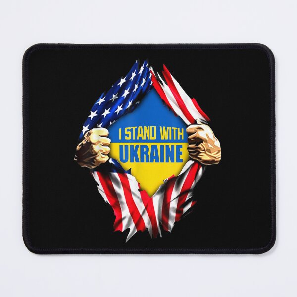 Item preview, Support I Stand With Ukraine American Flag Ukrainian Flag designed and sold by doriaali.