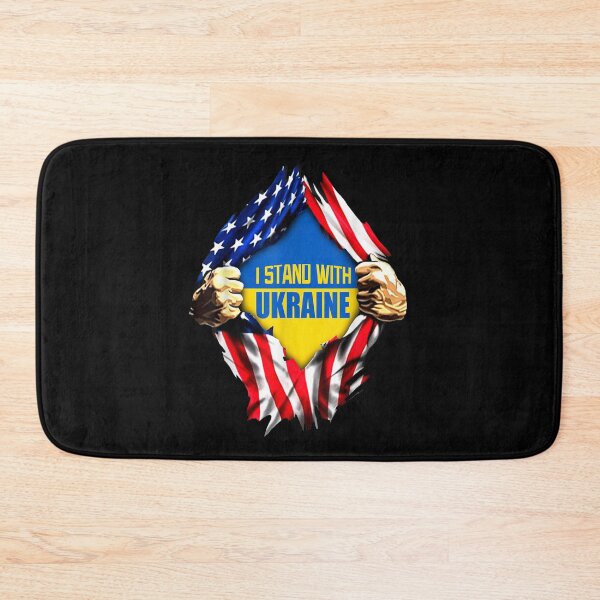Item preview, Support I Stand With Ukraine American Flag Ukrainian Flag  designed and sold by doriaali.