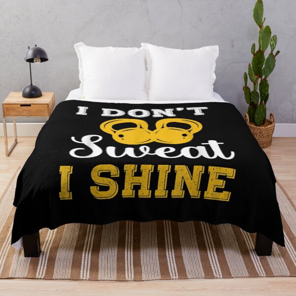 Item preview, I Don't Sweat I Shine Workout designed and sold by doriaali.