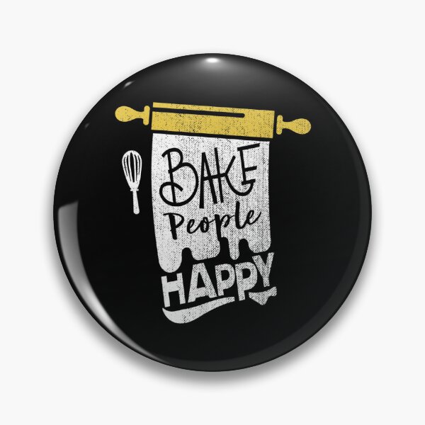 Item preview, I Bake People Happy Pastry Chef Funny Cookie Baker  designed and sold by doriaali.