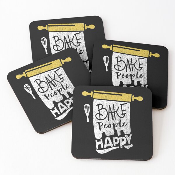 Item preview, I Bake People Happy Pastry Chef Funny Cookie Baker  designed and sold by doriaali.