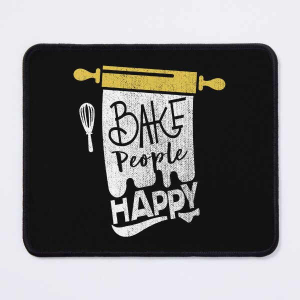 Item preview, I Bake People Happy Pastry Chef Funny Cookie Baker designed and sold by doriaali.